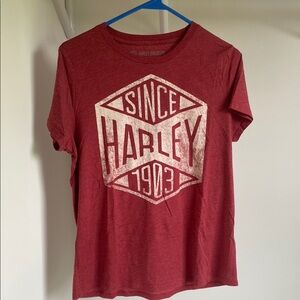 Harley-Davidson Red Logo Tee